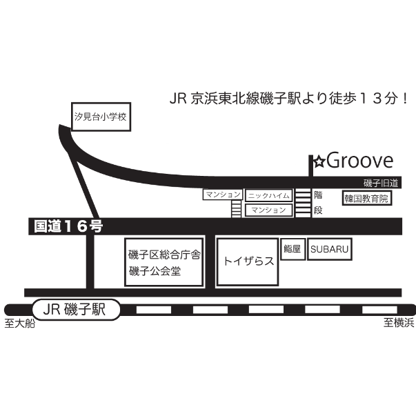 店舗までの略図